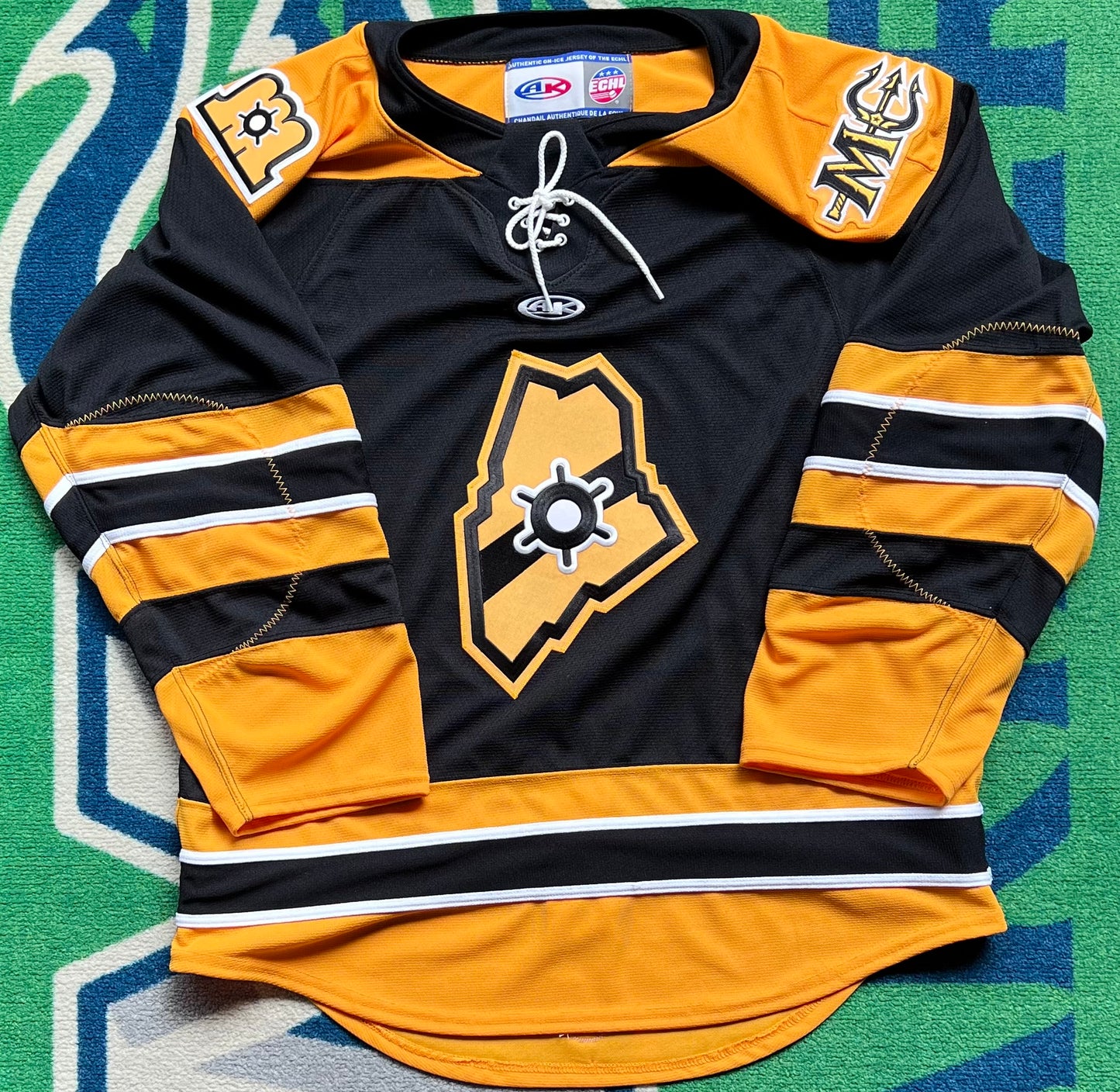 Youth Black Replica Jersey