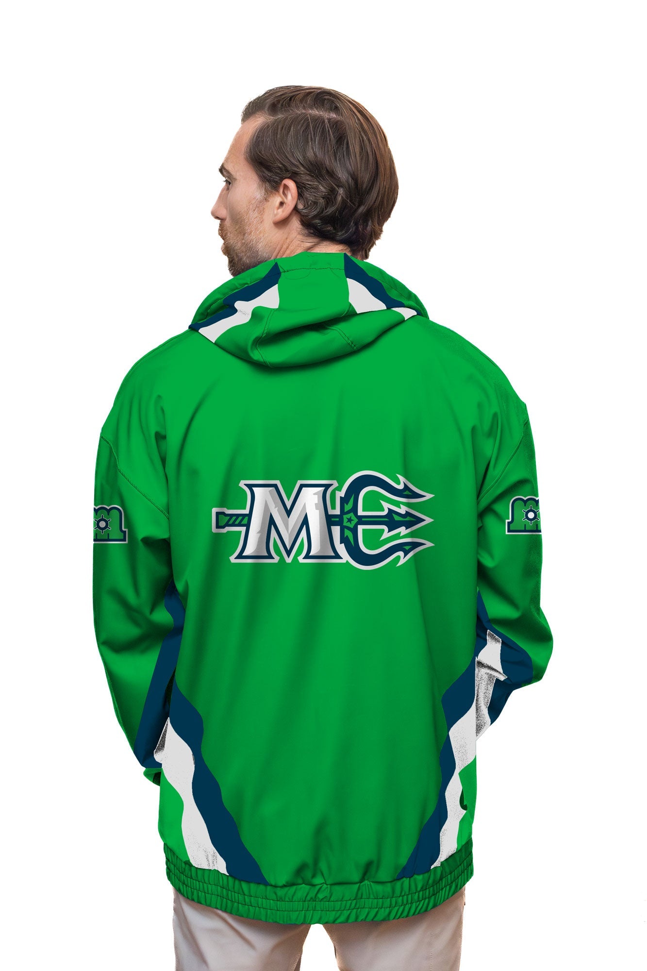 Bench Clearers Maine Mariners Hockey Windbreaker