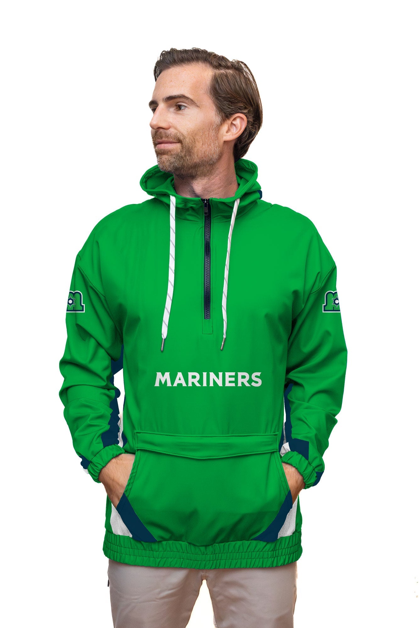Bench Clearers Maine Mariners Hockey Windbreaker