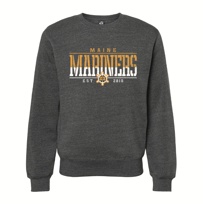 Black & Gold Crewneck