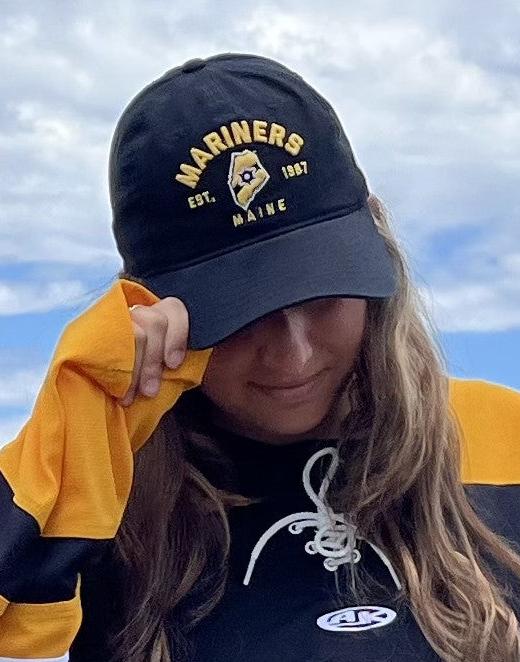 Black & Gold Mariners Hat