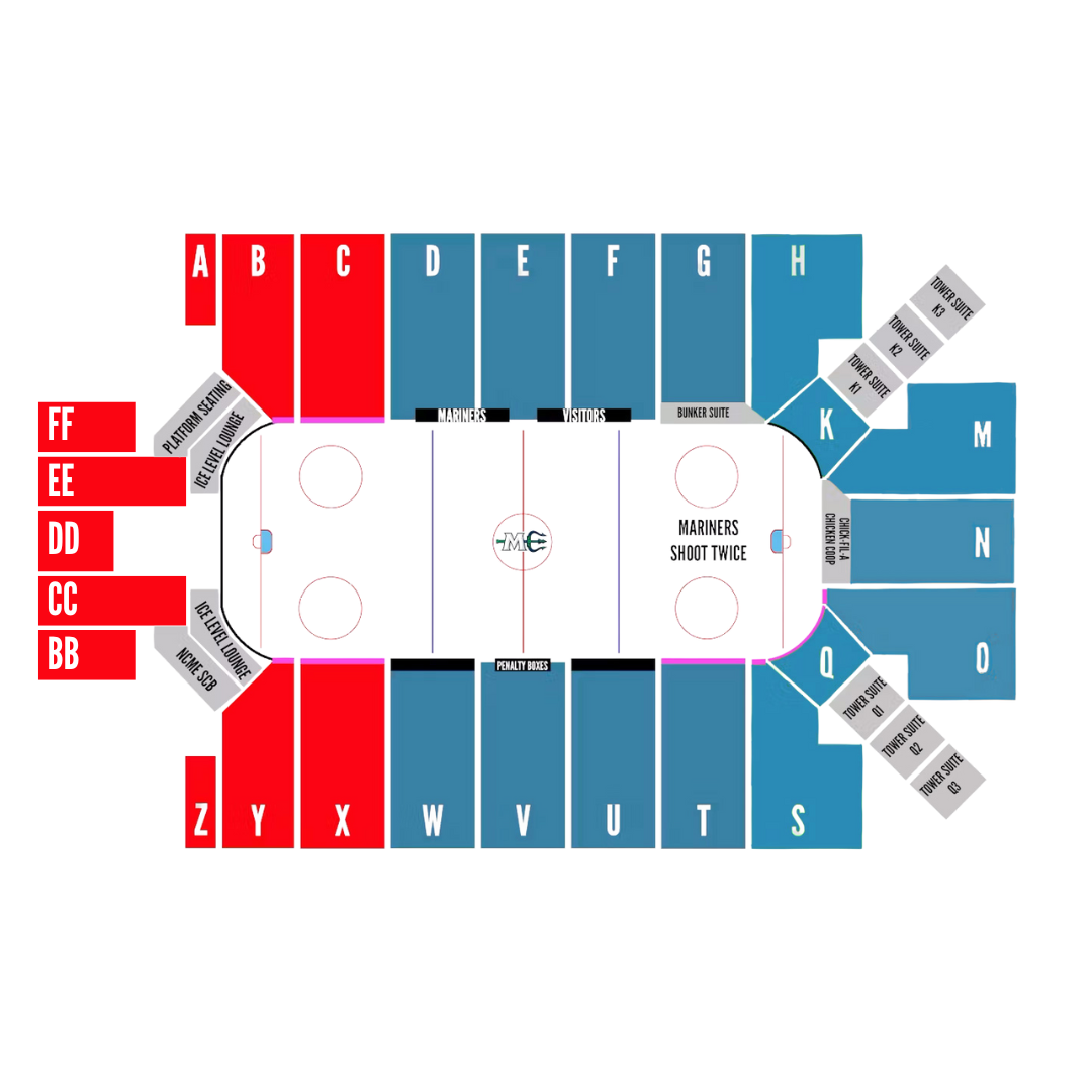 12 Ticket Flex Pack - Center/Shoot Twice